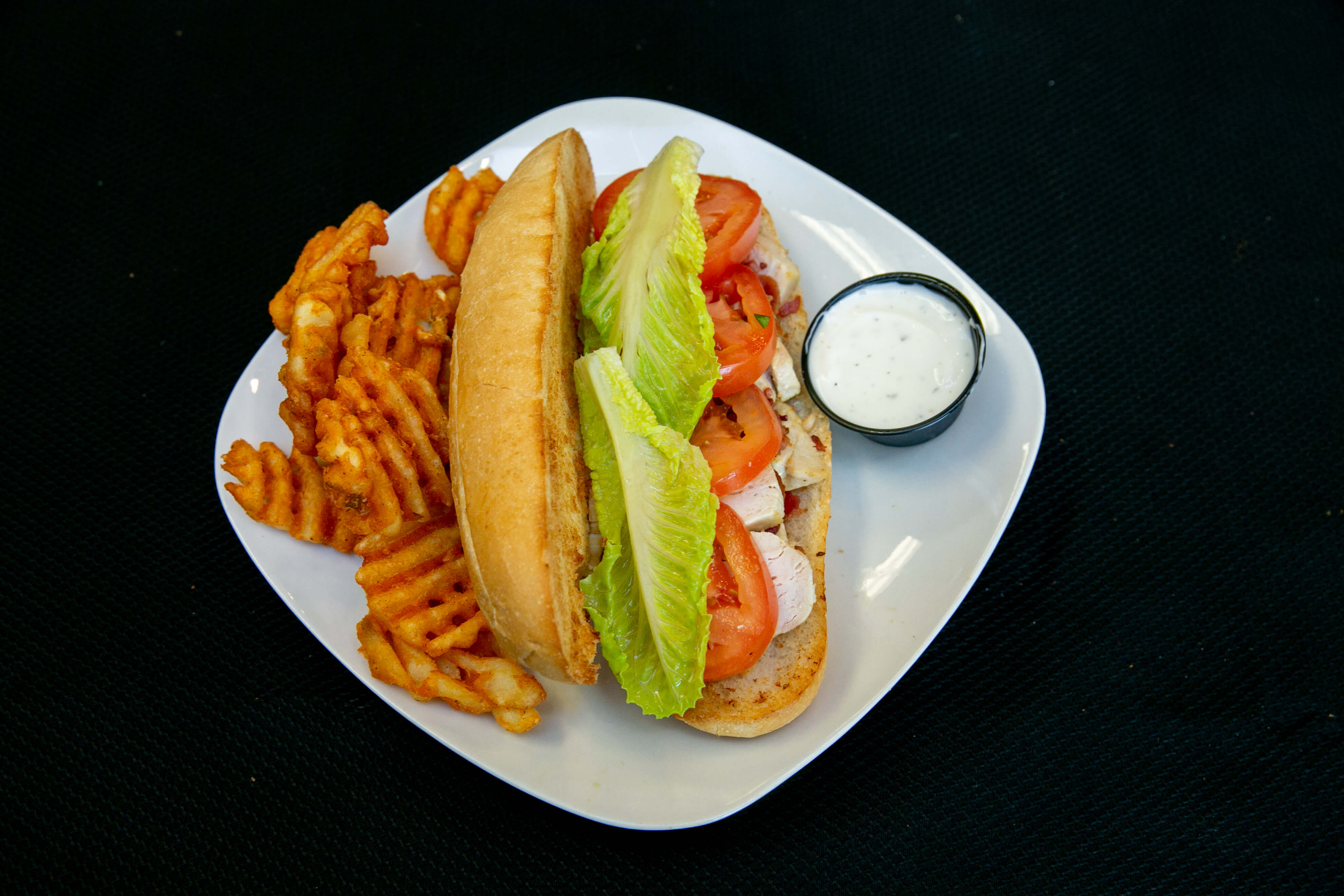 Chicken BLT sandwich